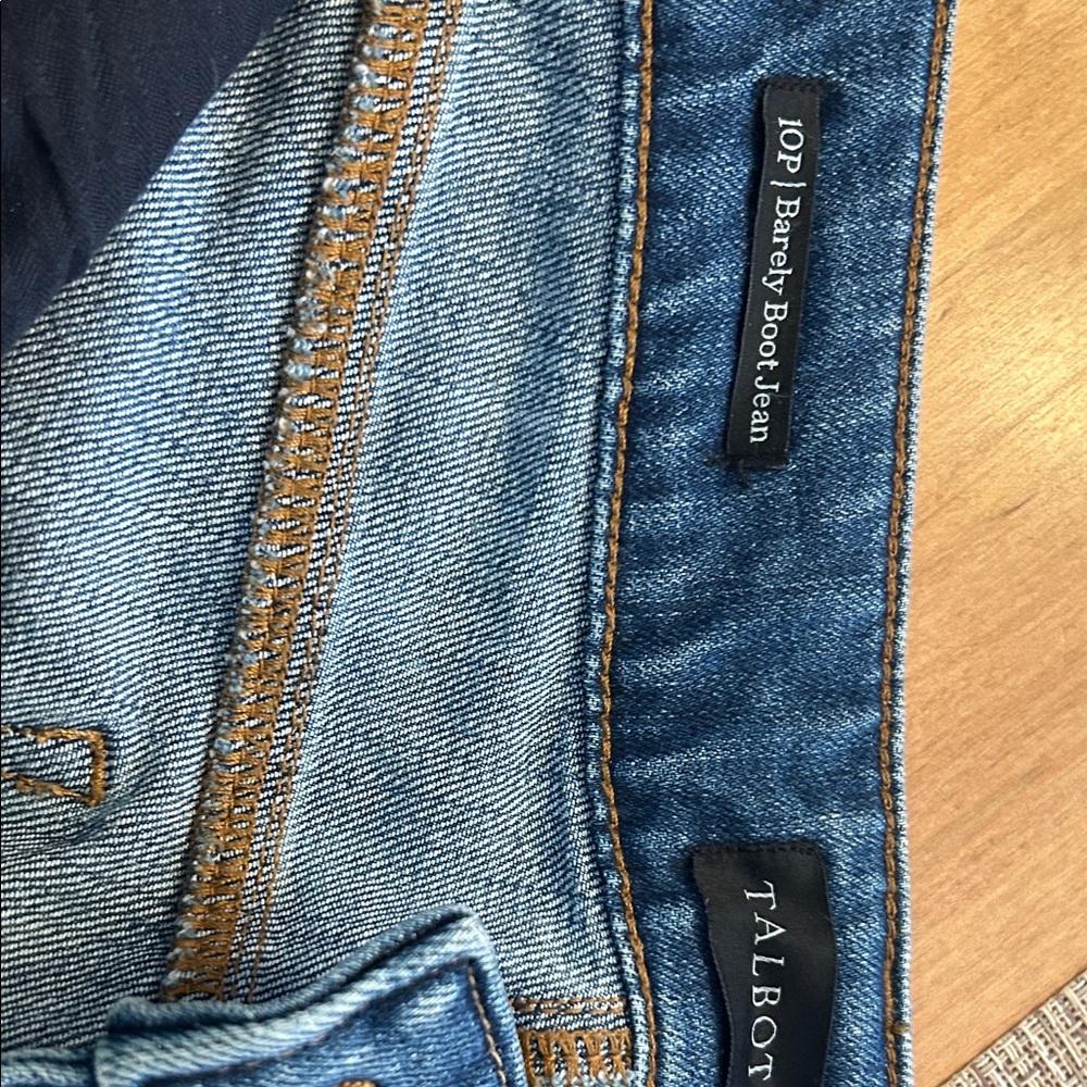 Talbots Classic Blue Bootcut Jeans for Men